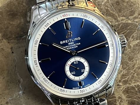 breitling premier 40 blue